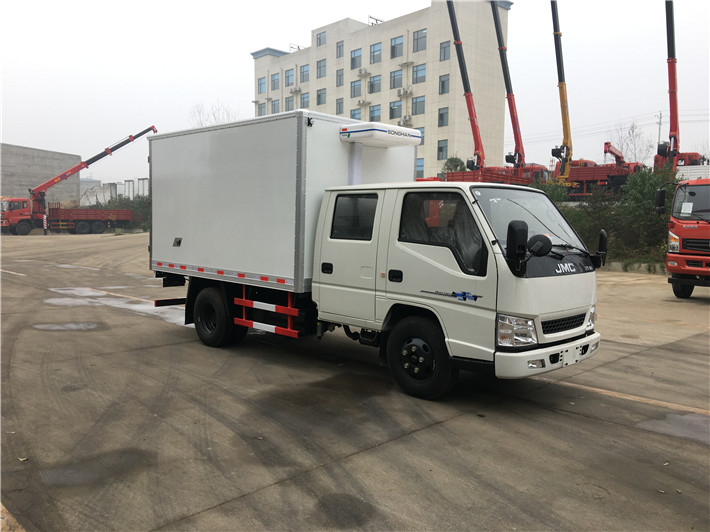 江铃顺达双排（3.4米）冷藏车