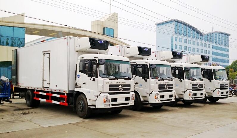 （国六）东风天锦6米6冷藏车