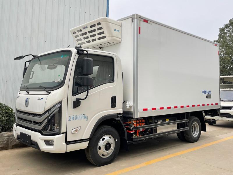 新能源吉利绿牌（4.2米）冷藏车