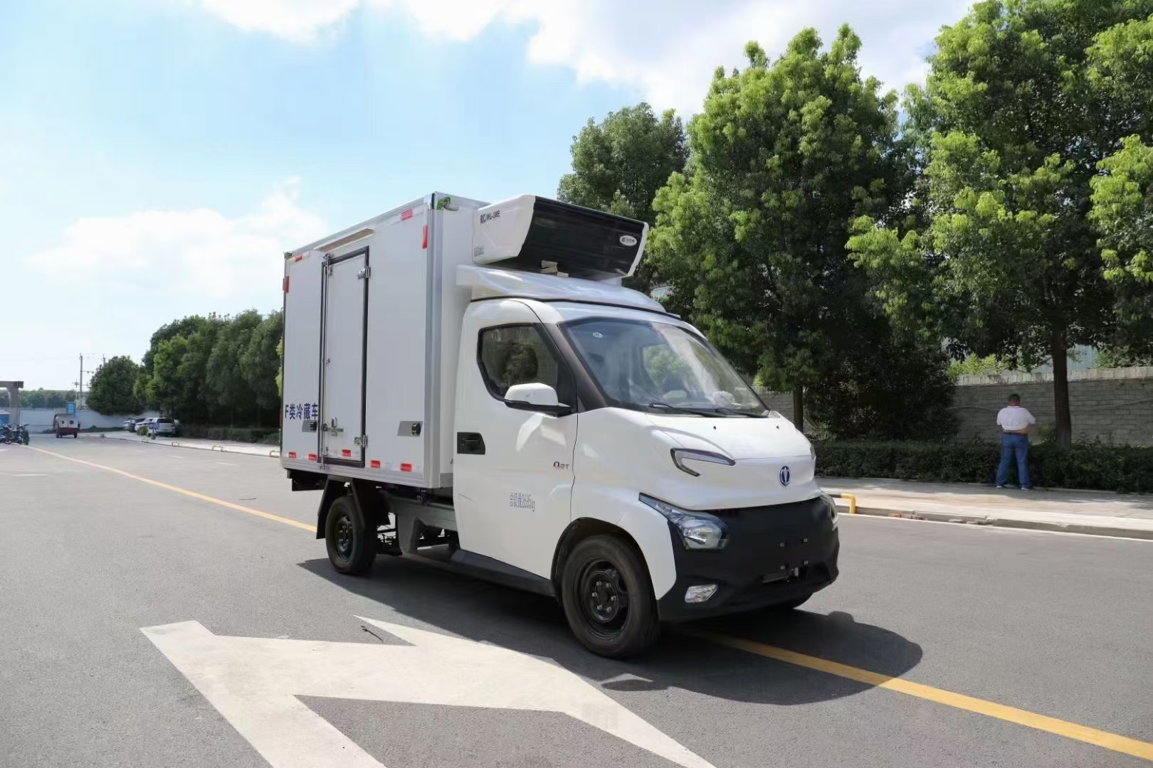 飞碟新能源纯电微卡冷藏车